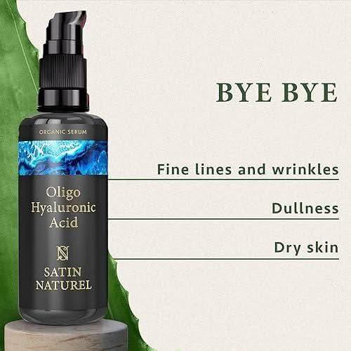 Satin Naturel Hyaluronic Acid Serum - 50ml - Glam Global UKSatin Naturel