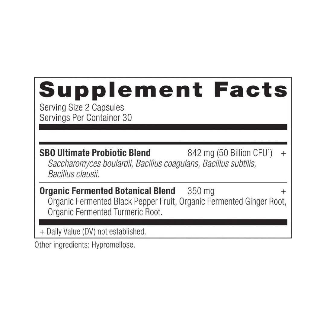 Ancient Nutrition SBO Probiotic - Ultimate - 60 Capsules - Glam Global UKAncient Nutrition