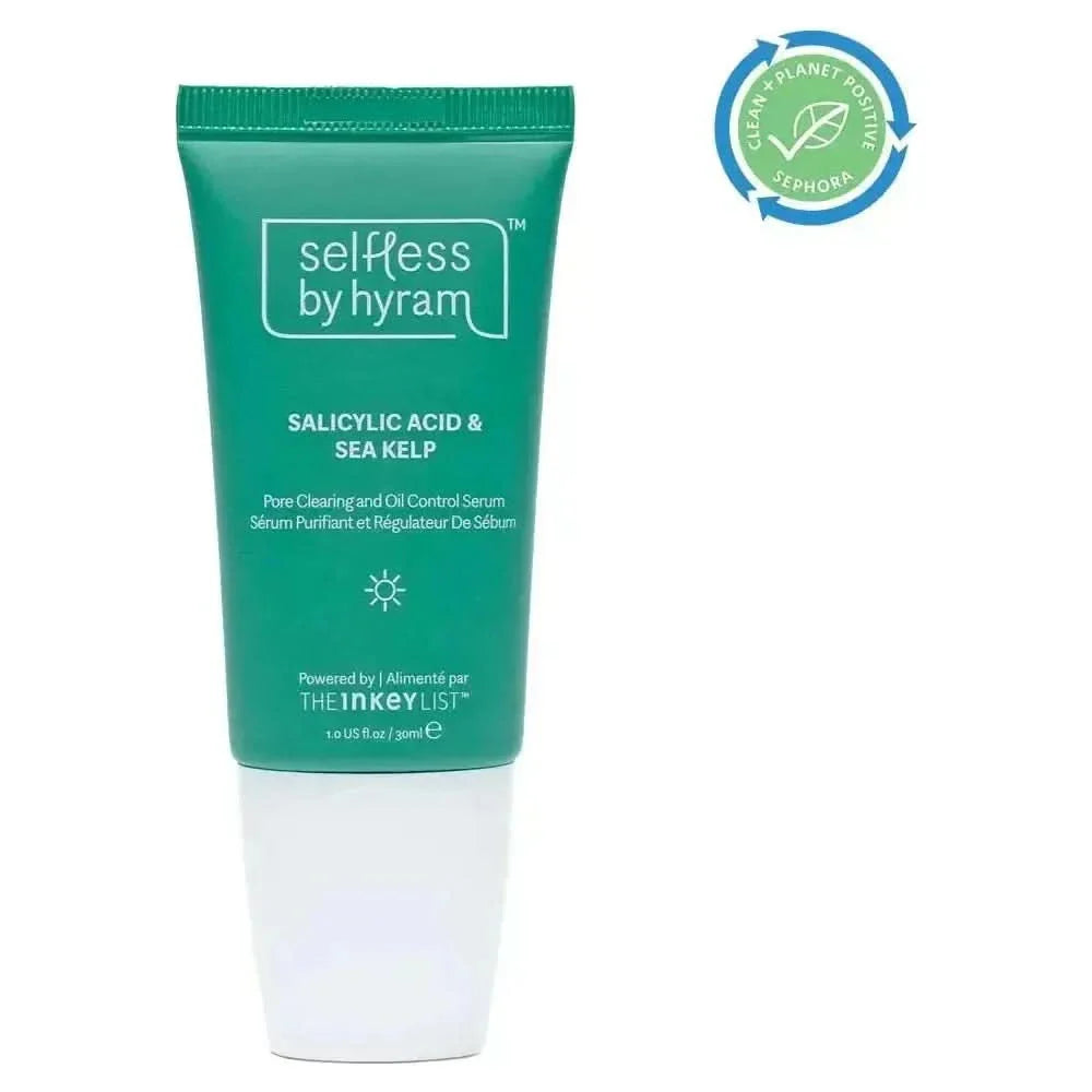 Selfless By Hyram | Salicylic Acid & Sea Kelp Pore Clearing and Oil Control Serum | 30ml - Glam Global UKSelfless By Hyram