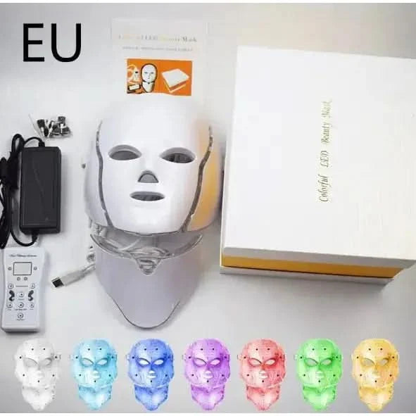 Seven Color Light Beauty Mask Instrument – Advanced LED Therapy for Radiant Skin - Glam Global UKGlam Global UK