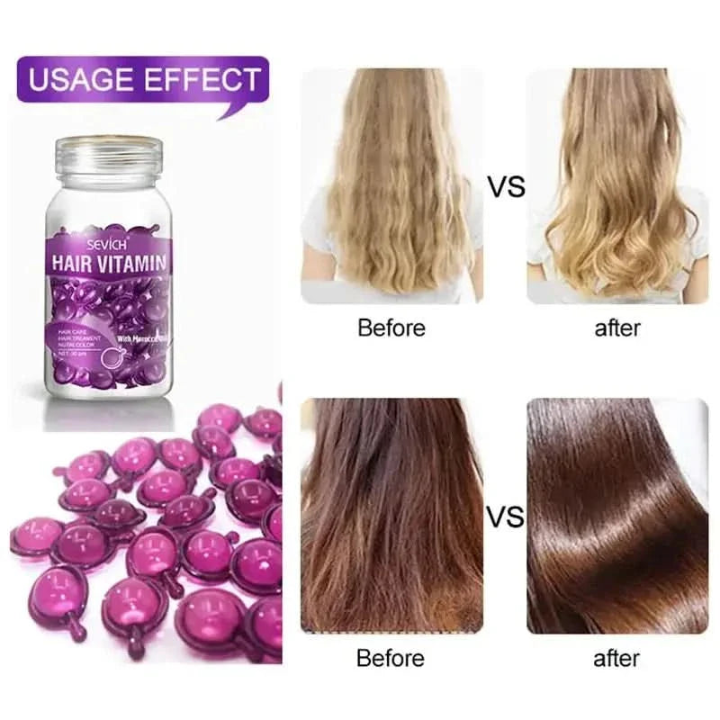 Sevich Hair Vitamin Capsules Boost Hair Health & Achieve Gorgeous Locks - Glam Global UKSevich