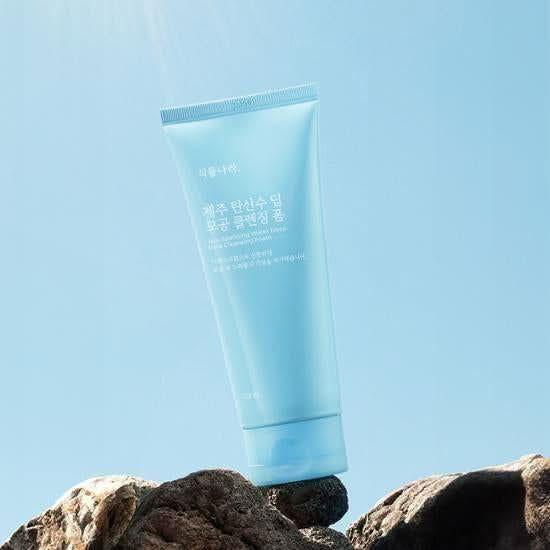 Shingmulnara Jeju Sparkling Water Pore Deep Cleansing Foam 150ml - Glam Global UKShingmulnara
