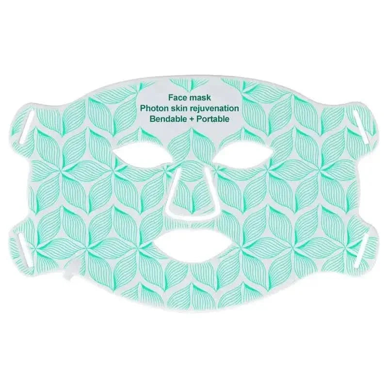 Foreverlilly Skin Rejuvenation LED Facial Mask – USB - Charged 7 - Color Photon Therapy for Radiant, Youthful Skin - Glam Global UKForeverlilly