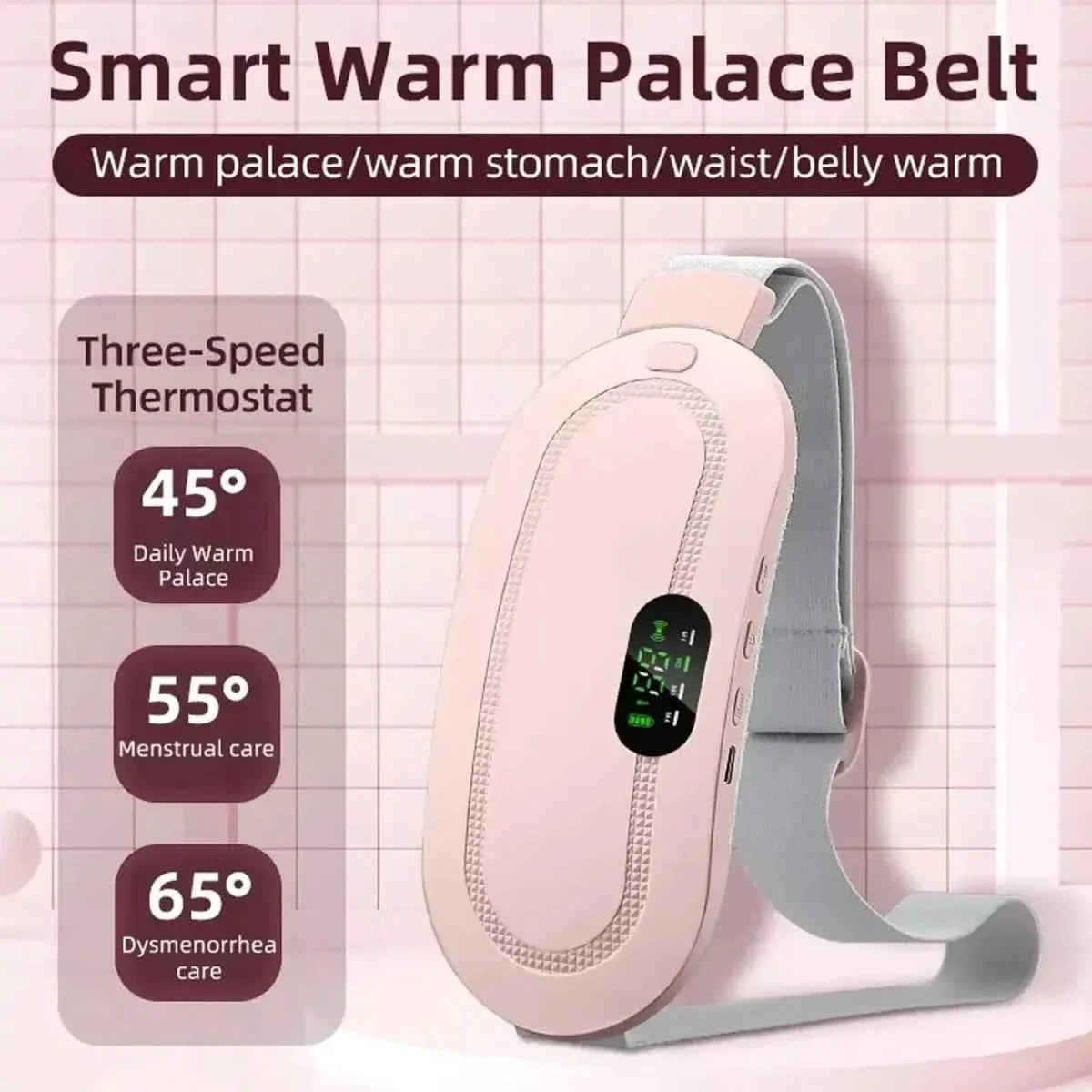 Smart Menstrual Heating Waist Belt - Glam Global UKGlam Global UK