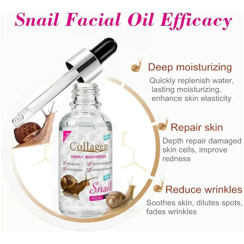 Snail Collagen Essential Oil & Skincare Collection - Glam Global UKGlam Global UK