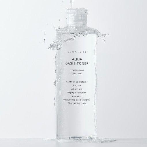 S.NATURE Aqua Oasis Toner – 300ml | Intense Hydration & Skin Conditioning - Glam Global UKS.NATURE