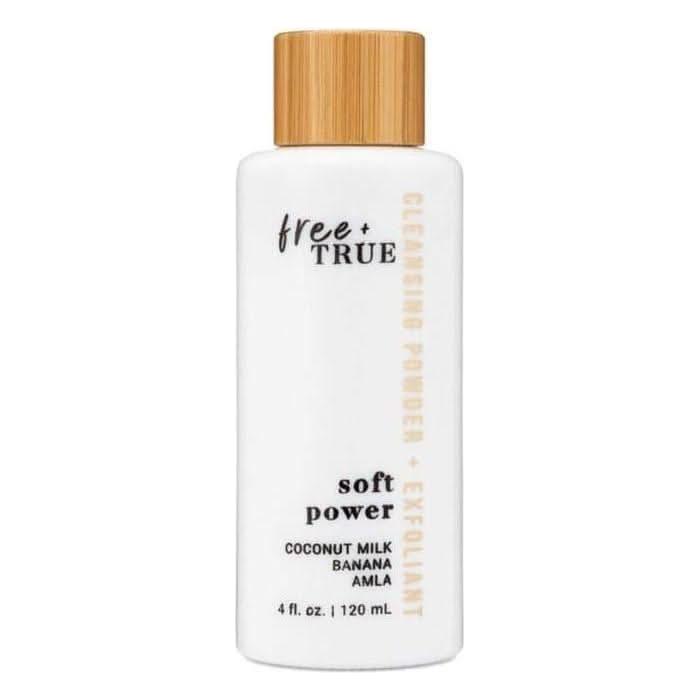 Free + True Soft Power Cleansing Powder + Exfoliant - 120ml - Glam Global UKFree + True