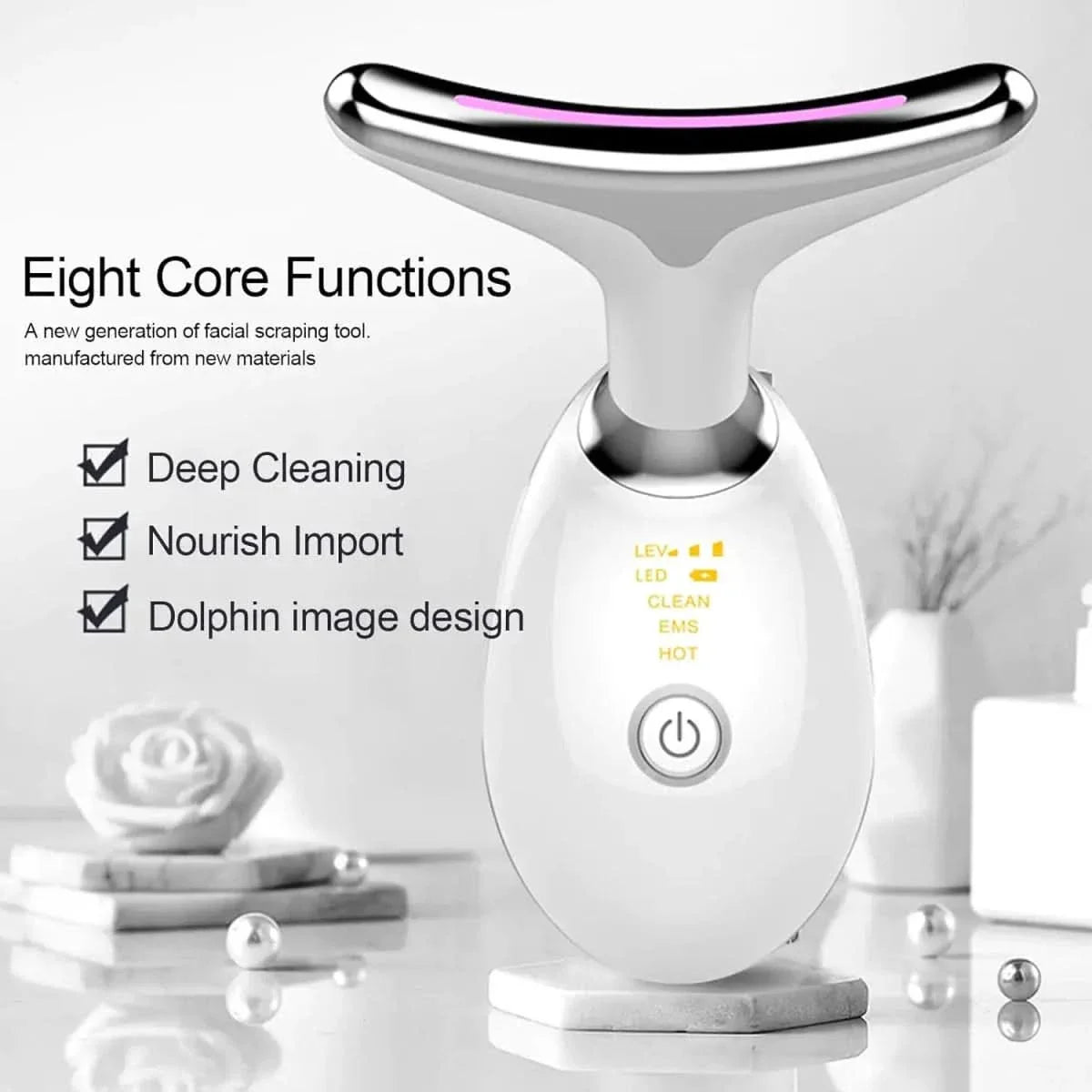 Stacific Face Lift 7 - in - 1 Red Light Therapy for Face – Your Ultimate Anti - Aging Solution - Glam Global UKStacific