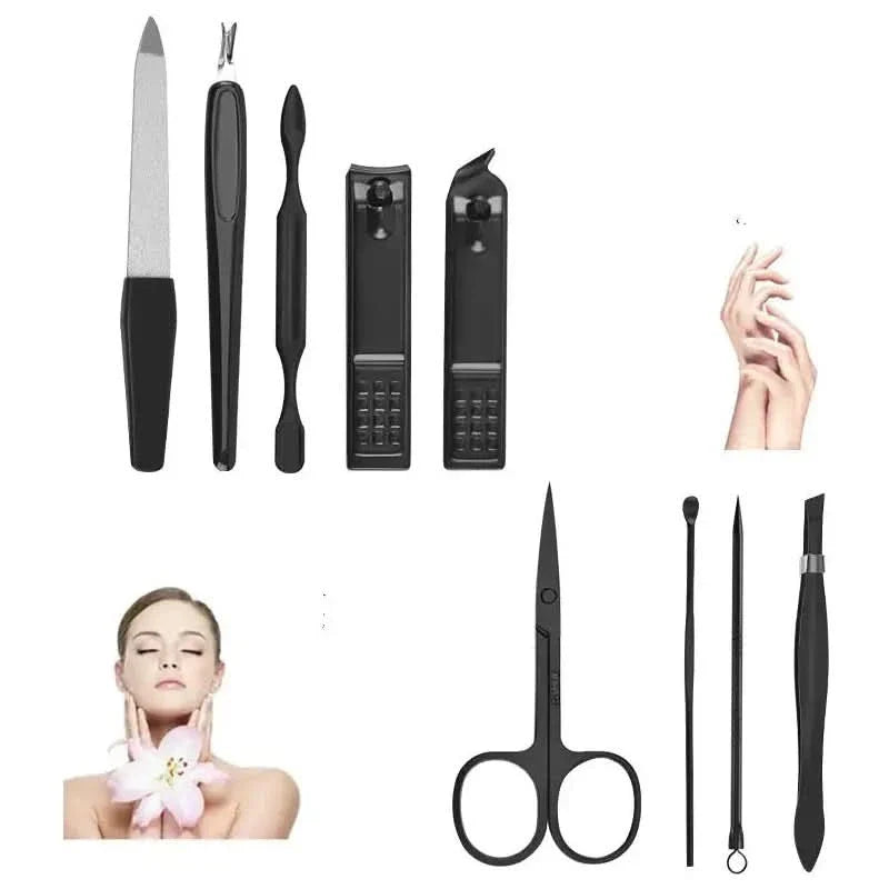 Stainless Steel Manicure And Beauty Tools Nail Clippers Set - Glam Global UKGlam Global UK