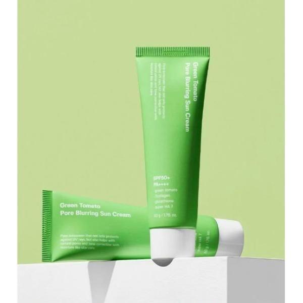 SUNGBOON EDITOR Green Tomato Pore Blurring Sun Cream SPF50+ 50ml - Glam Global UKSUNGBOON EDITOR