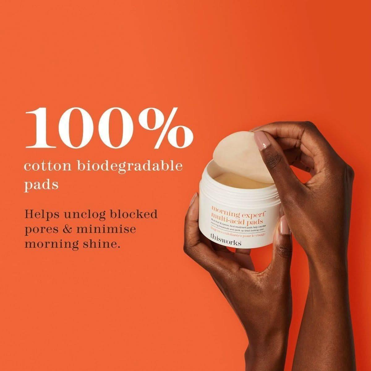 this works | Morning Expert Multi - Acid Pads | 60 Pads - Glam Global UKthis works