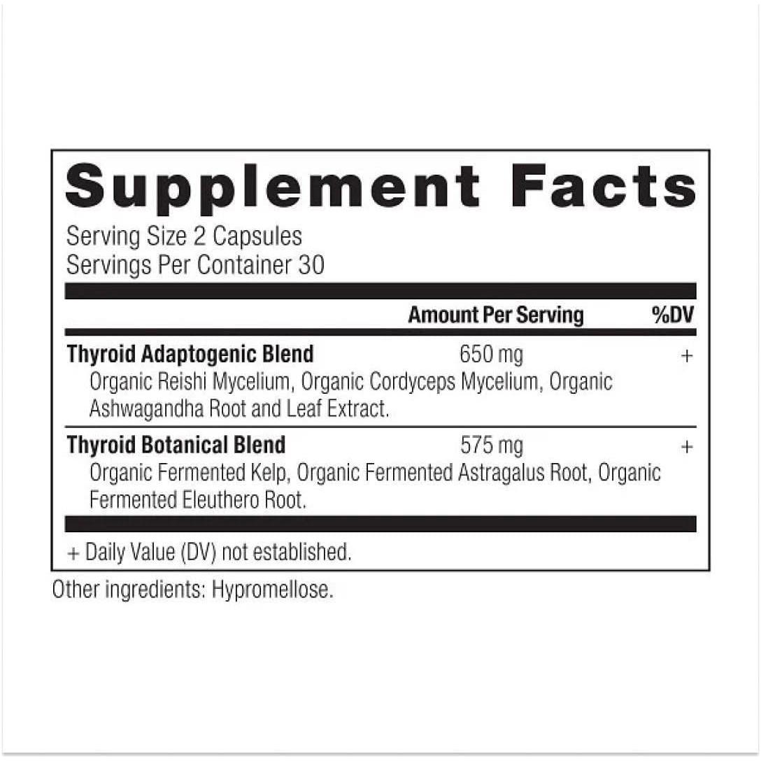 Ancient Nutrition Thyroid - 60 Capsules - Glam Global UKAncient Nutrition