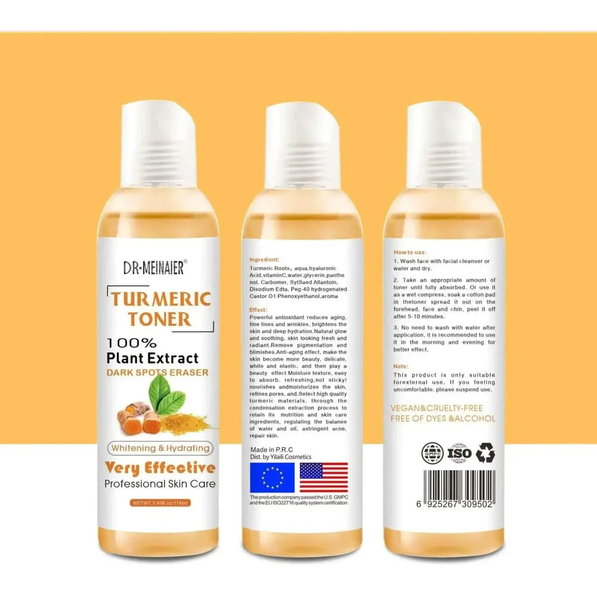 Turmeric Moisturizing Toner - Glam Global UKGlam Global UK