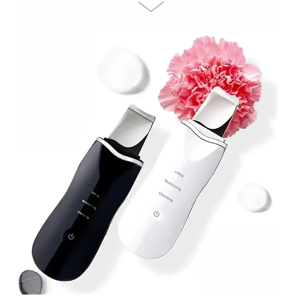 Ultrasonic Skin Scrubber Cleanser - Glam Global UKGlam Global UK
