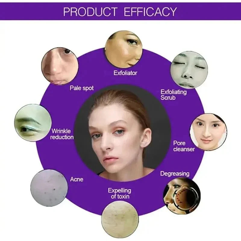 Ultrasonic Skin Scrubber Facial Cleanser - Glam Global UKGlam Global UK