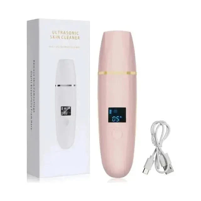 Ultrasonic Skin Scrubber: Professional Facial Cleansing Device - Glam Global UKGlam Global UK