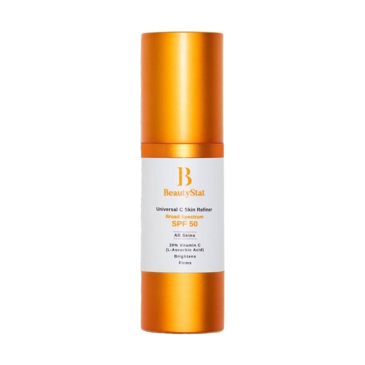 BeautyStat Universal C Skin Refiner Vitamin C Serum + SPF 50 Mineral Sunscreen - 30ml - Glam Global UKBeautyStat