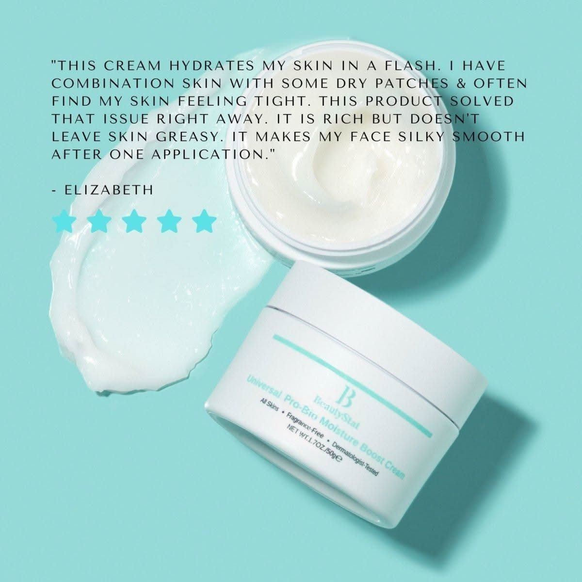 BeautyStat Universal Pro - Bio Moisture Boost Cream - 50ml - Glam Global UKBeautyStat
