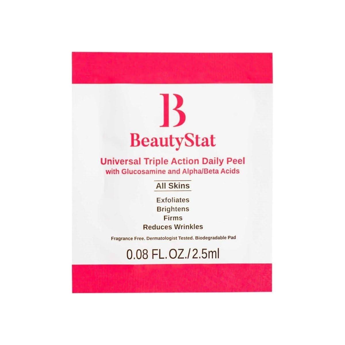 BeautyStat Universal Triple Action Daily Peel with Glucosamine and AHAs/BHAs - 10 Treatments - Glam Global UKBeautyStat
