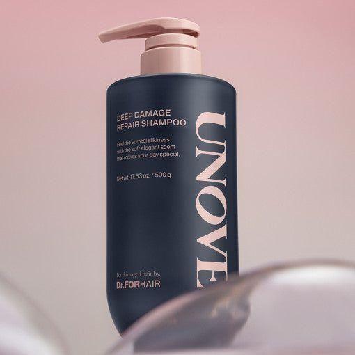 UNOVE DEEP DAMAGE REPAIR SHAMPOO 500ml - Glam Global UKUNOVE