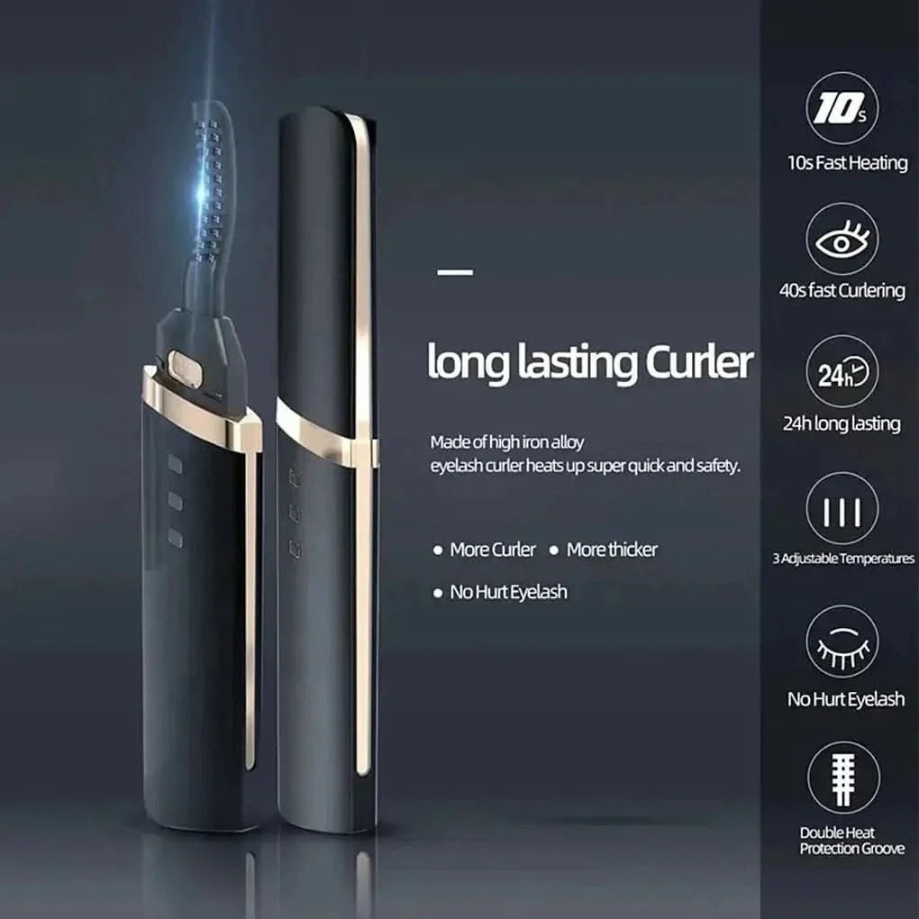 USB Charging Heated Eyelash Curler - Glam Global UKGlam Global UK