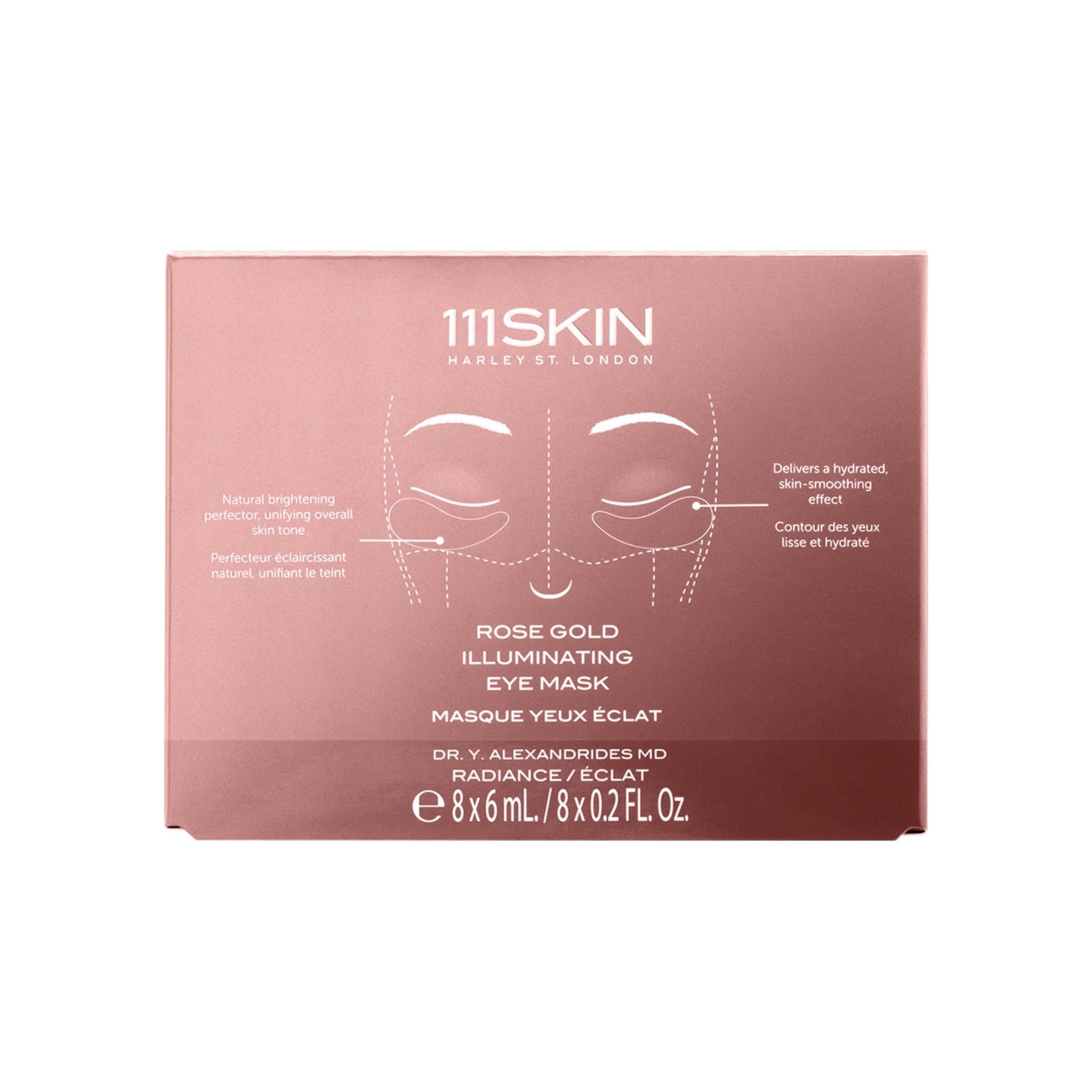 111SKIN Rose Gold Illuminating Eye Mask | Radiance in 20 Minutes - Glam Global UK111SKIN