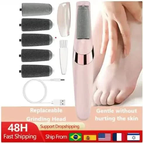 VelvetStep Foot Exfoliator – Smooth, Silky Feet at Home! - Glam Global UKGlam Global UK