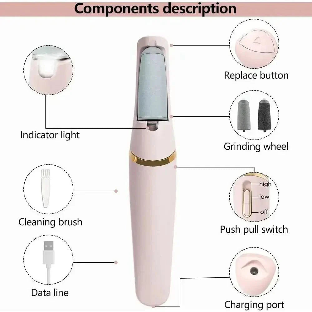 VelvetStep Foot Exfoliator – Smooth, Silky Feet at Home! - Glam Global UKGlam Global UK
