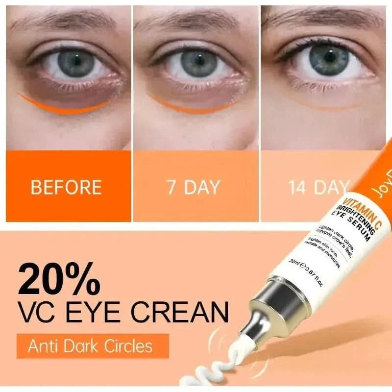 Joy Pretty Vitamin C Brightening Eye Cream – Anti - Dark Circles, Eye Bag & Puffiness Solution - Glam Global UKJoy Pretty