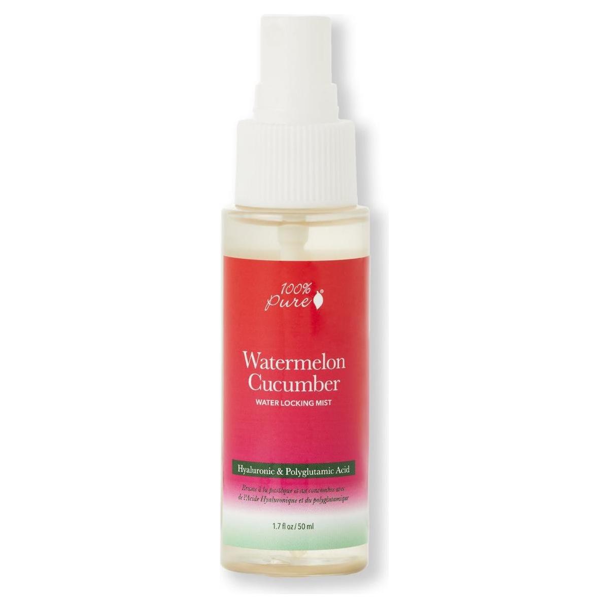 Watermelon Cucumber Water Locking Mist - Glam Global UK100% PURE