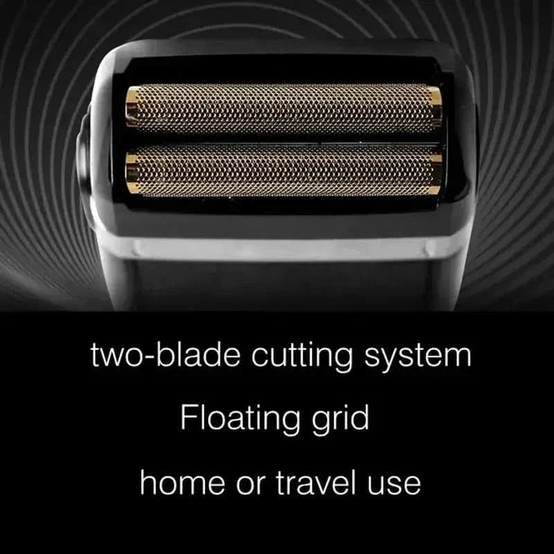 Waterproof Electric Men's Shaver – Rechargeable & Versatile Grooming Solution - Glam Global UKGlam Global UK
