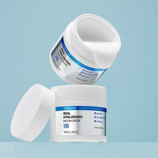 WELLAGE Real Hyaluronic Mucin Cream 50ml - Glam Global UKWELLAGE