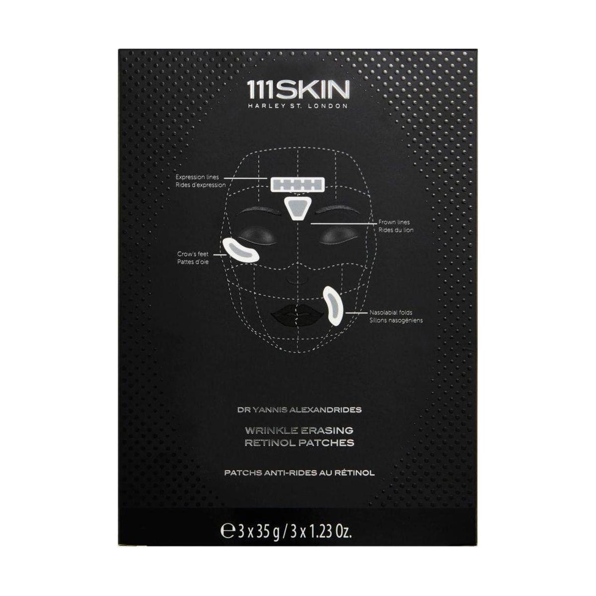 111SKIN Wrinkle Erasing Retinol Patches | Targeted Fine Line & Wrinkle Treatment (Pack of 3) - Glam Global UK111SKIN