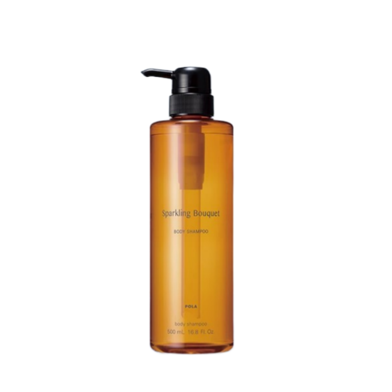 POLA Sparkling Bouquet Body Shampoo – 500ml | Luxurious Floral Fragrance & Skin Hydration