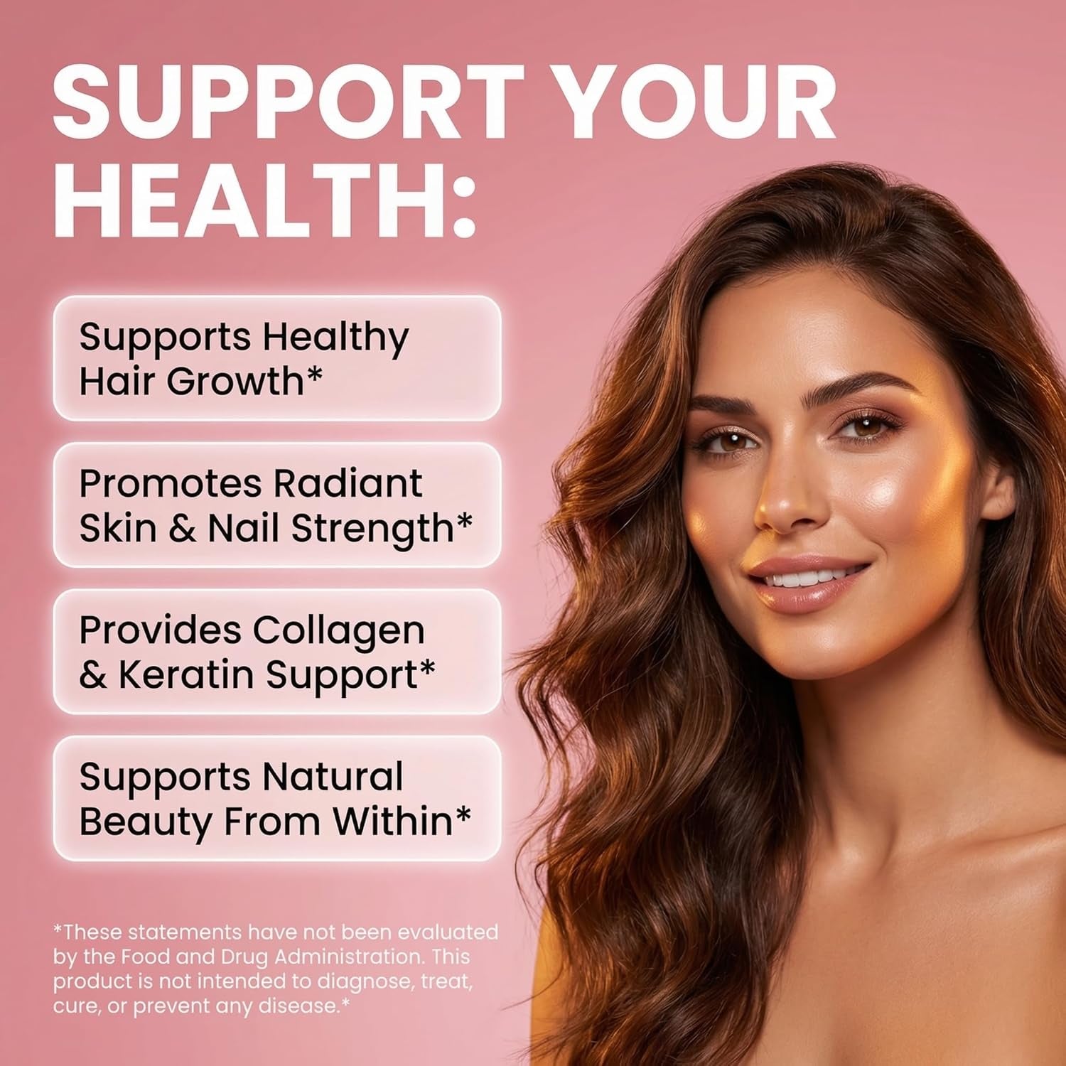 Clean Nutraceuticals Liquid Biotin & Collagen Hair Growth Drops – Keratin, Hyaluronic Acid, Saw Palmetto & Silica | Hair, Skin & Nails | 120ml