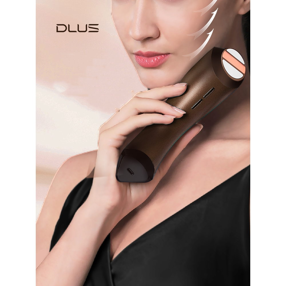DLUS E10 Facial Beauty Device – Multi-Frequency Radio Wave Fascia Lifting | Deep Muscle Stimulation | Jawline Contouring