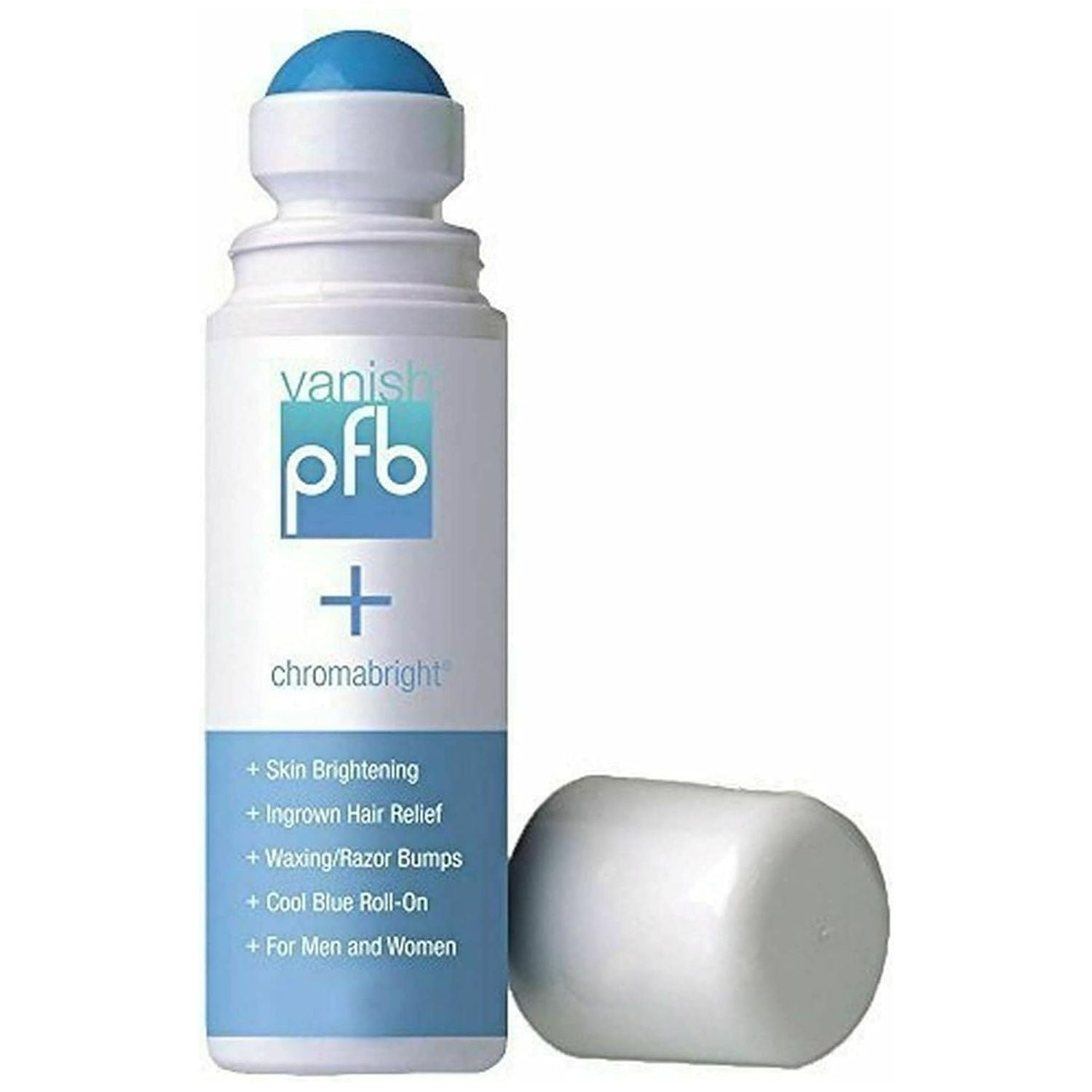PFB Vanish + Chromabright – 93g | Ingrown Hair & Skin Brightening Roll-On