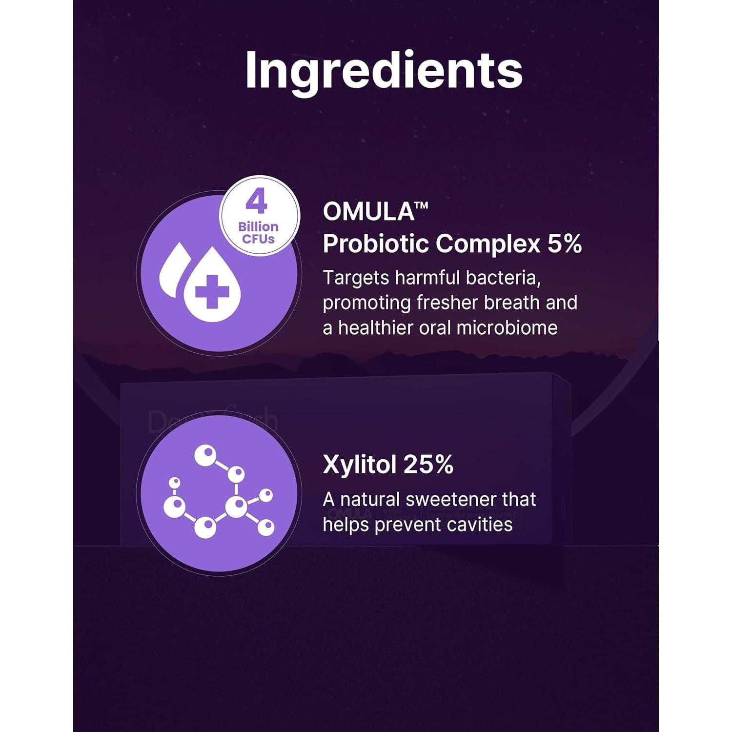 K-Nutra Dentifresh Purple – 30 Tablets | Probiotic Oral Care & Fresh Breath Support