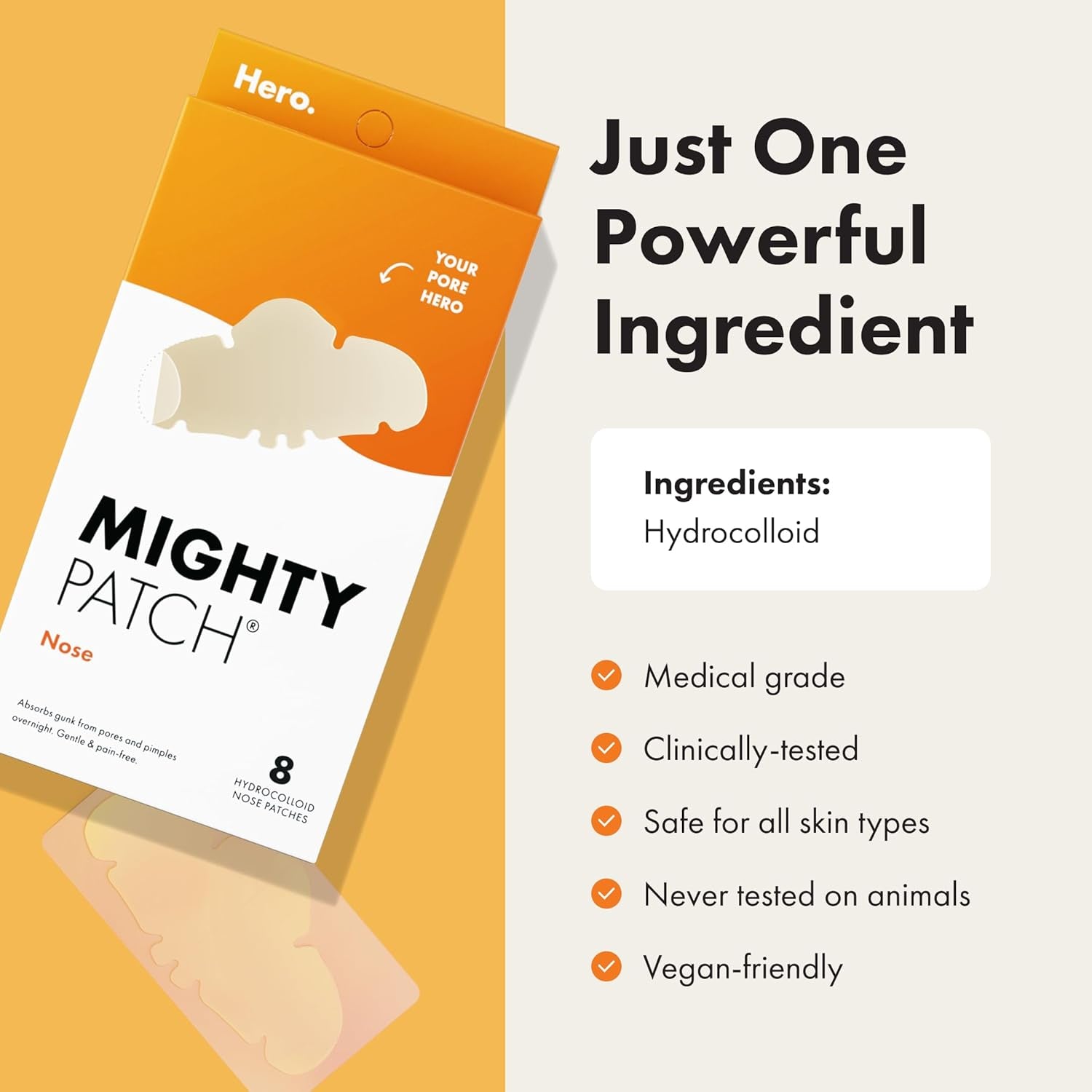 Hero Cosmetics Mighty Patch Nose Patch and Pore Release 