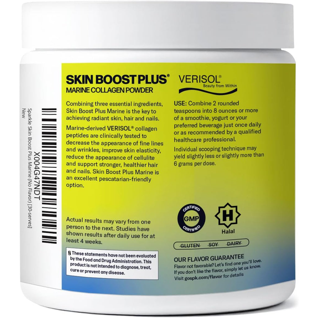 Sparkle Wellness Marine Skin Boost plus (No Flavor) [30-Serves] | Coll