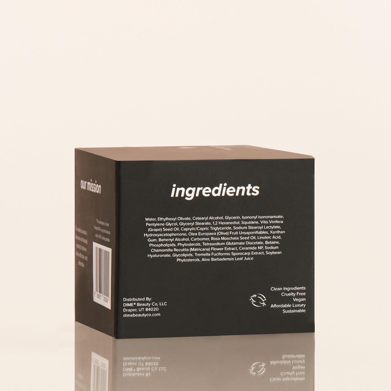 DIME Beauty Restorative Night Cream - Anti-Aging Face Moisturizer with Ceramides, Peptides, Sea Buckthorn and Squalane, Hydrating for Fine Lines and Wrinkles, Vegan, Cruelty-Free, 1.7 Oz / 50 Ml