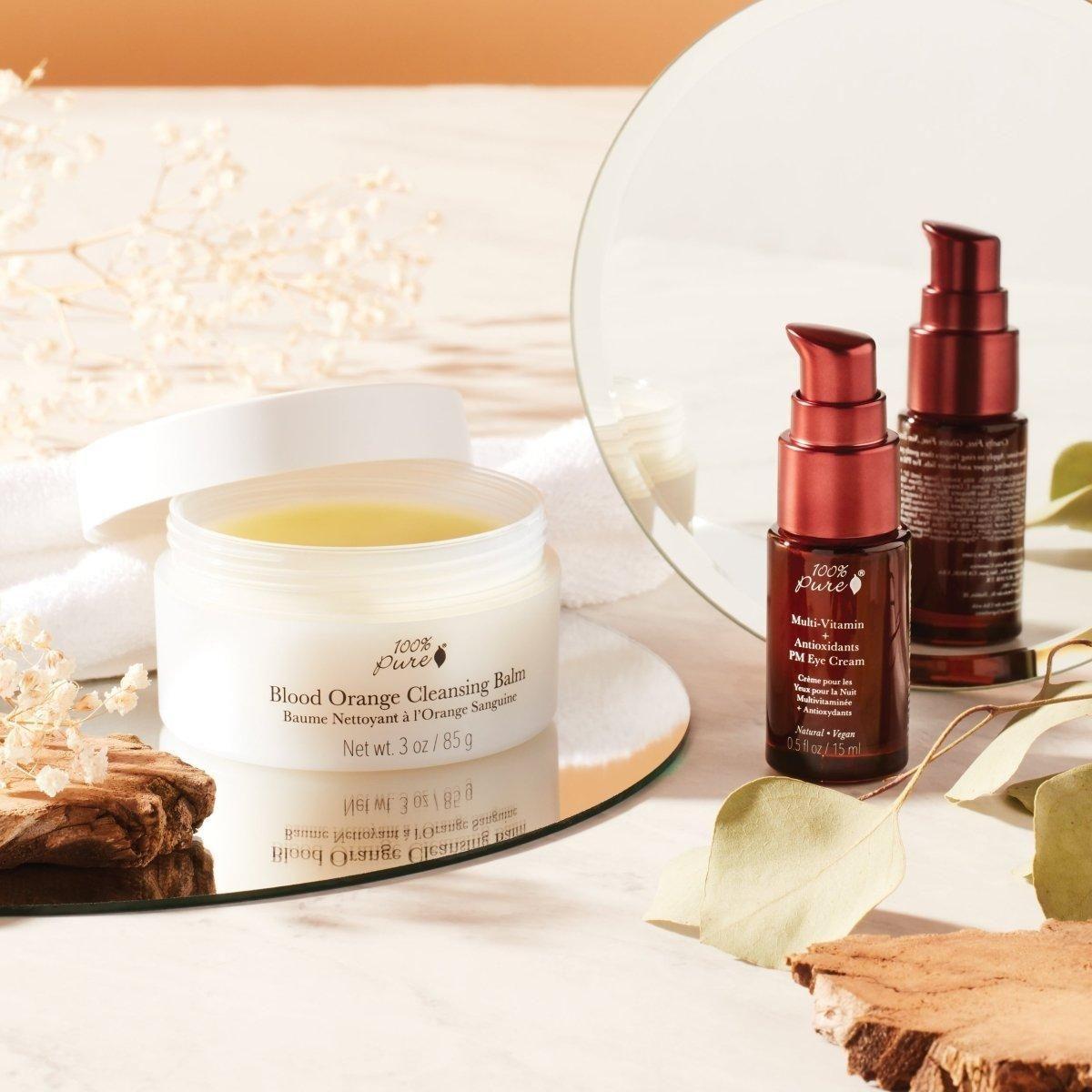 100% PURE Blood Orange Cleansing Balm - 89ml - Glam Global UK100% PURE
