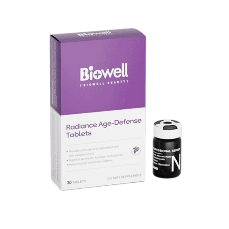 BIOWELL Radiance Age-Defense Tablets – 30 Capsules