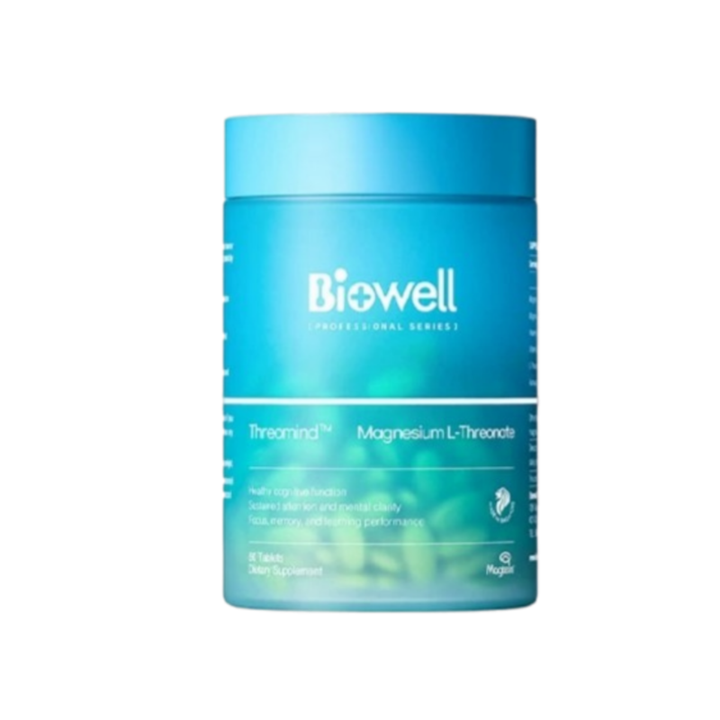BIOWELL Threomind Magnesium L-Threonate – 60 Tablets