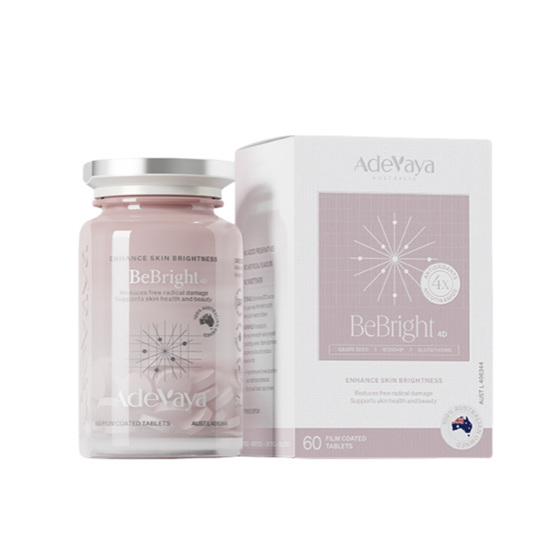 ADEVAYA BeBright 4D Enhance Skin Brightness – 60 Capsules