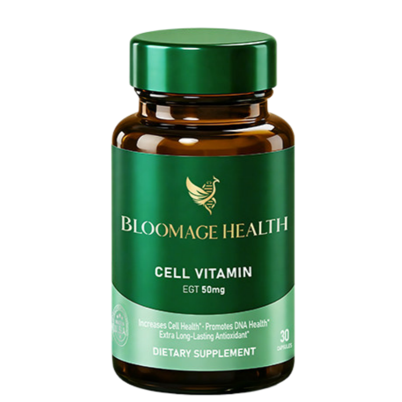 BLOOMAGE HEALTH Cell Vitamin Ergothioneine & Spermidine – 30 Capsules