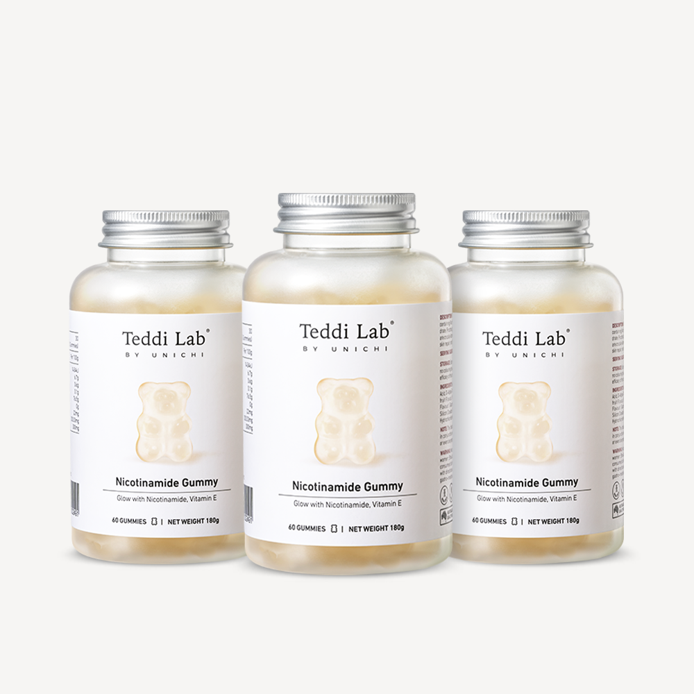 TEDDI LAB by UNICHI Nicotinamide Glow Gummy – 60 Gummies