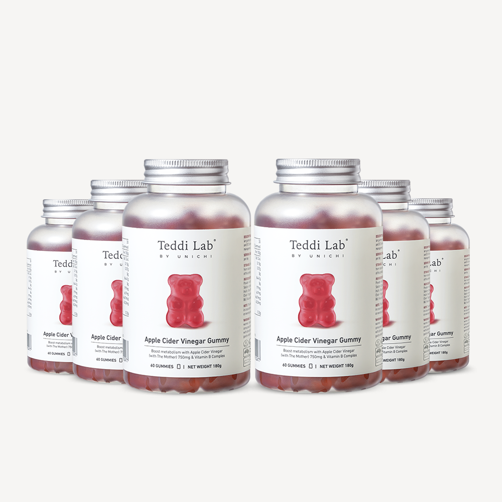 TEDDI LAB by UNICHI Rose Collagen Gummy – 60 Gummies