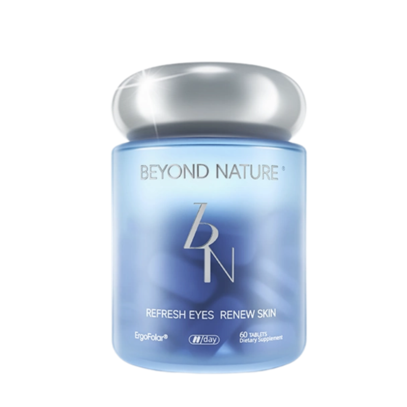 BeyondNature Eye Rejuvenation Bilberry Lutein & Ergothioneine – 60 Capsules