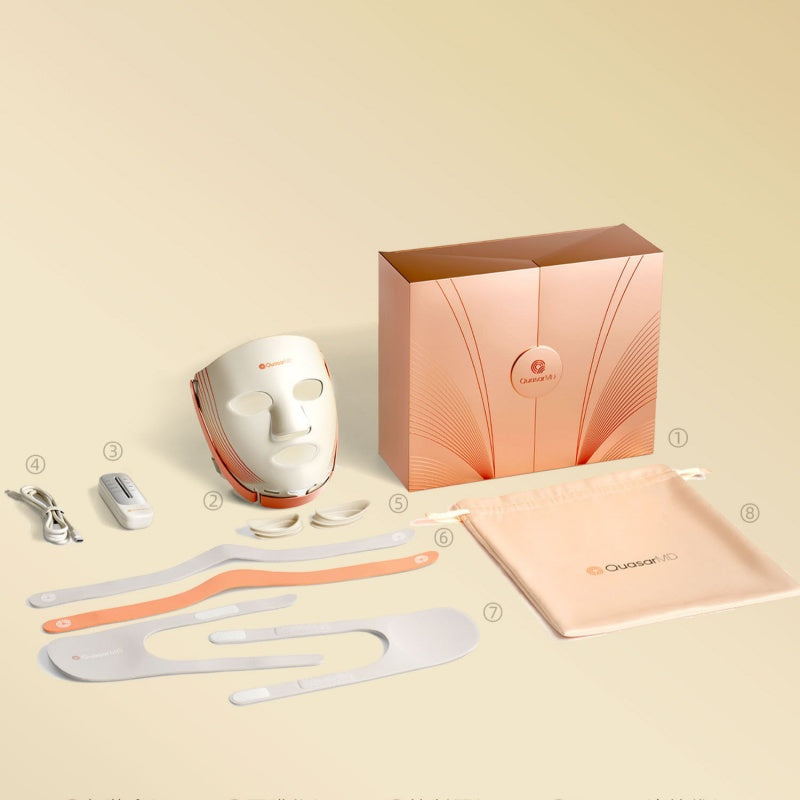 QuasarMD 3D V-Line Contour LED Mask – 29-LED Four-Mode Device